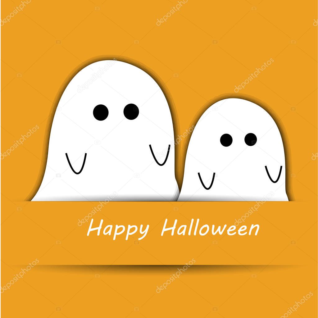 illustration of Halloween Background