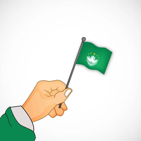 Ilustración del Día Nacional de Macao Antecedentes — Vector de stock