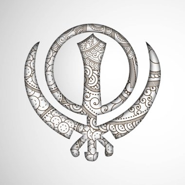 Festivalin Sih Guru Nanak Jayanti Background illüstrasyon