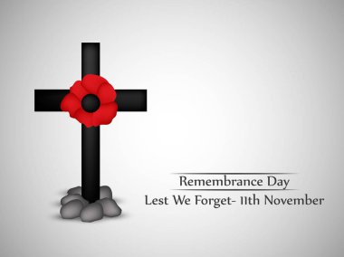 illustration of Remembrance Day background clipart