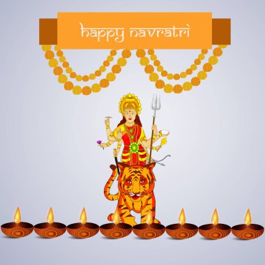 Navratra festival arka plan
