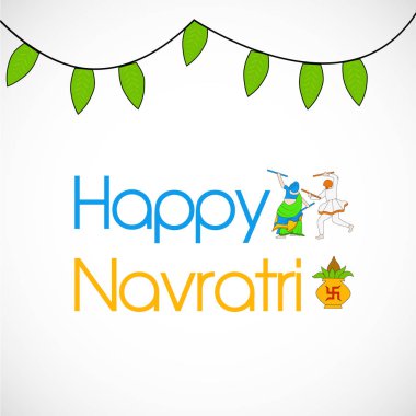 Navratra festival arka plan