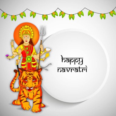 Navratra festival arka plan