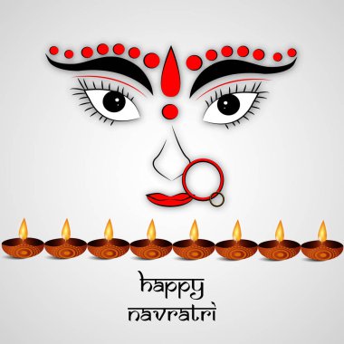 Navratra festival arka plan