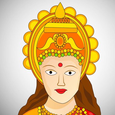 Navratra festival arka plan