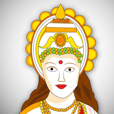 Navratra festival arka plan
