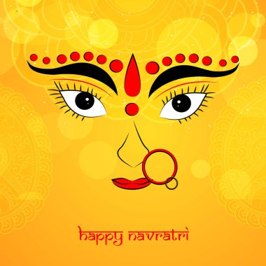 Navratra festival arka plan