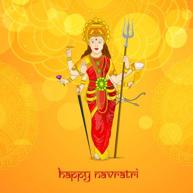Navratra festival arka plan