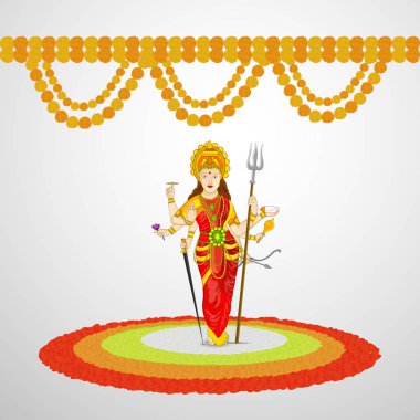 Navratra festival arka plan