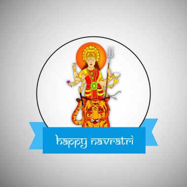 Navratra festival arka plan