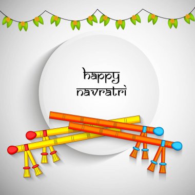 Navratra festival arka plan