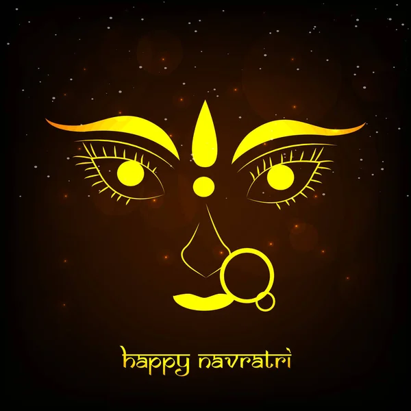 Fondo del festival Navratra — Vector de stock