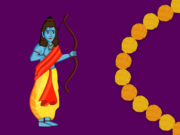 Navratra fond du festival — Image vectorielle