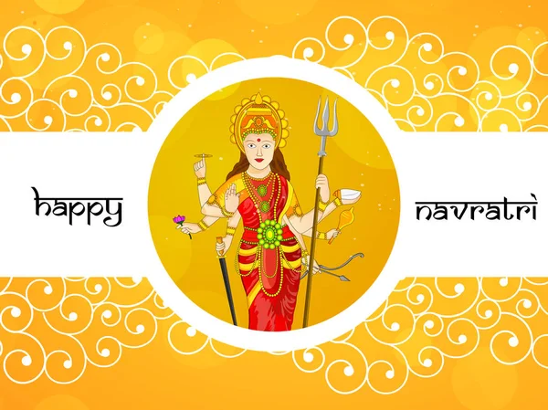 Fondo del festival Navratra — Vector de stock