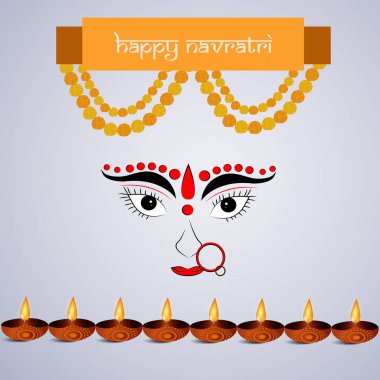 Navratra festival arka plan