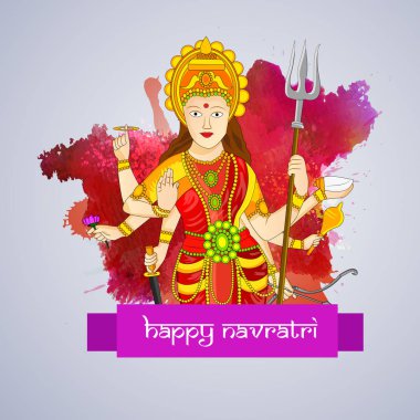 Navratra festival arka plan