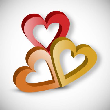 Sevgililer günü arka plan öğeleri gösteren resim