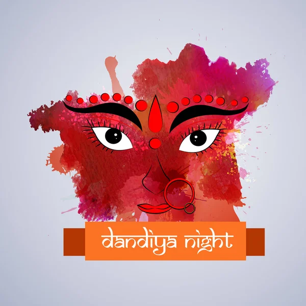 Fondo del festival Navratra — Vector de stock