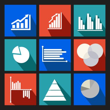 İş grafikleri ve börek harita çizimi