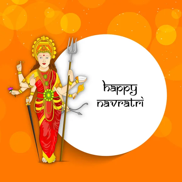 Fondo del festival Navratra — Vector de stock