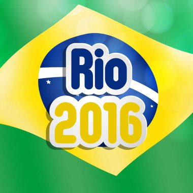 Brezilya'da düzenlenen oyunlar için arka plan resmi