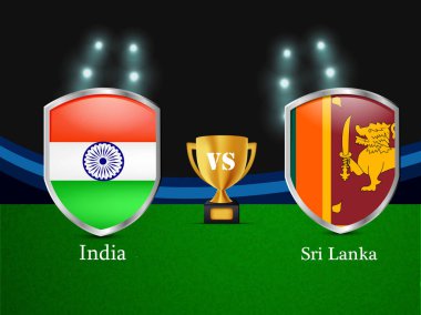 Kriket arka plan için öğeleri gösteren resim