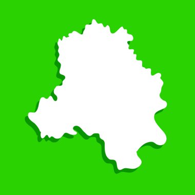 Hindistan devlet Delhi harita üzerinde yeşil arka planı gösteren resim