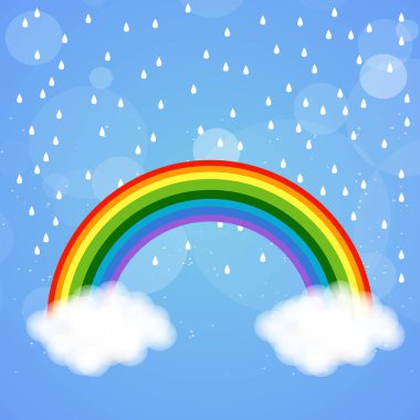 Muson sezonu için öğeleri şekil