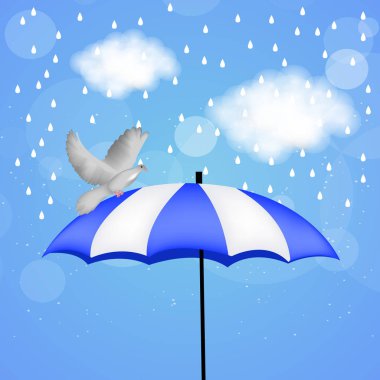 Muson sezonu için öğeleri şekil