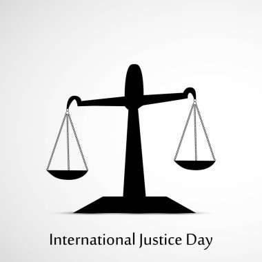 Uluslararası Adalet gün arka plan resmi