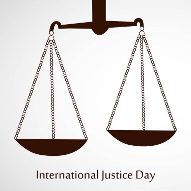 Uluslararası Adalet gün arka plan resmi