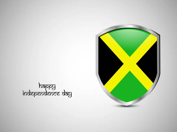 Illustration of Jamaica Independence Day Background — Stock Vector