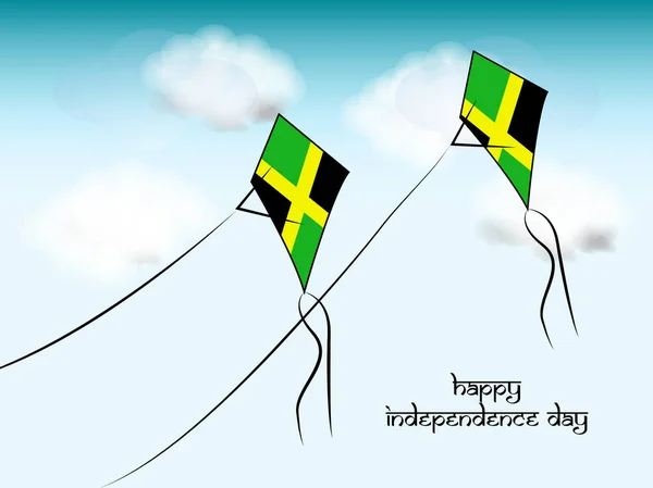 Иллюстрация Дня независимости Ямайки — стоковый вектор