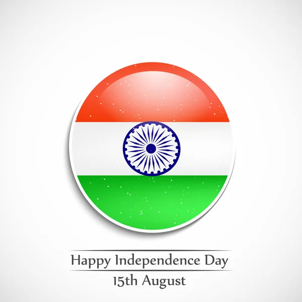 Ilustración del Día de la Independencia de India Antecedentes — Vector de stock