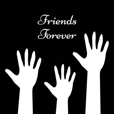 Dostluk gün arka plan resmi