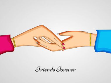 Dostluk gün arka plan resmi