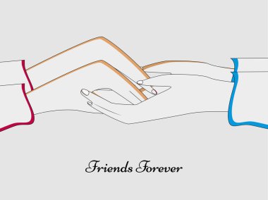 Dostluk gün arka plan resmi