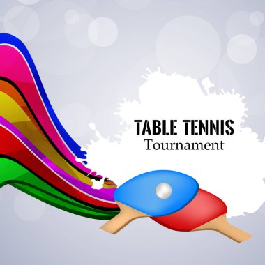 Kapalı Spor Masa Tenisi arka plan resmi