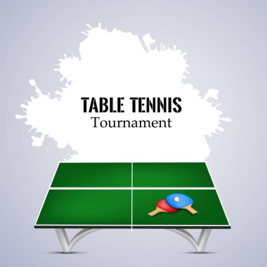 Kapalı Spor Masa Tenisi arka plan resmi