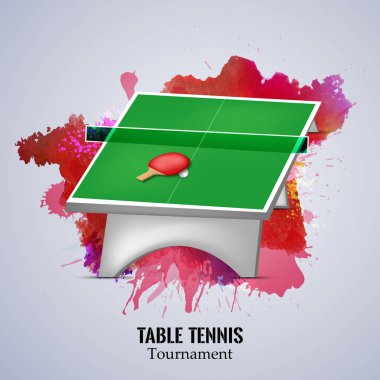 Kapalı Spor Masa Tenisi arka plan resmi