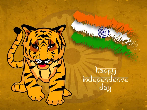 Иллюстрация Дня независимости Индии — стоковый вектор