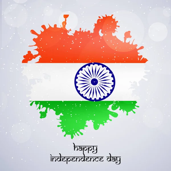 Illustrazione del Giorno dell'indipendenza dell'India — Vettoriale Stock