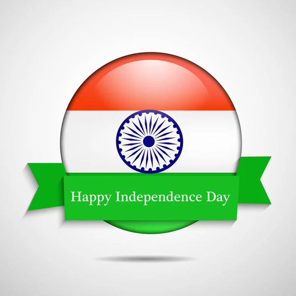インドの独立記念日の背景のイラスト — ストックベクタ