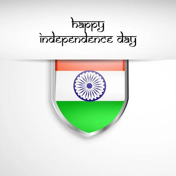インドの独立記念日の背景のイラスト — ストックベクタ