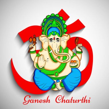 Ganesh Chaturthi arka plan resmi