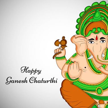 Ganesh Chaturthi arka plan resmi