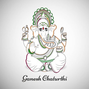 Ganesh Chaturthi arka plan resmi