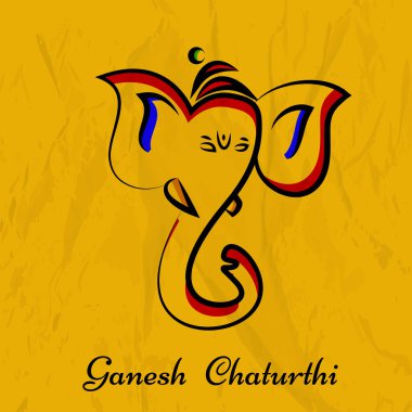 Ganesh Chaturthi arka plan resmi