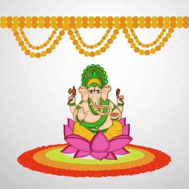 Ganesh Chaturthi arka plan resmi