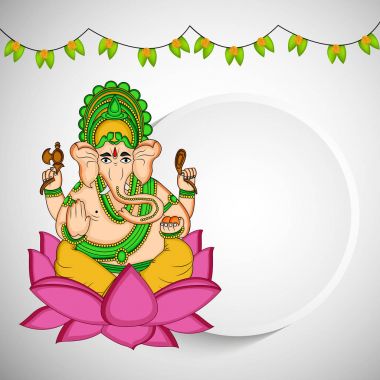 Ganesh Chaturthi arka plan resmi
